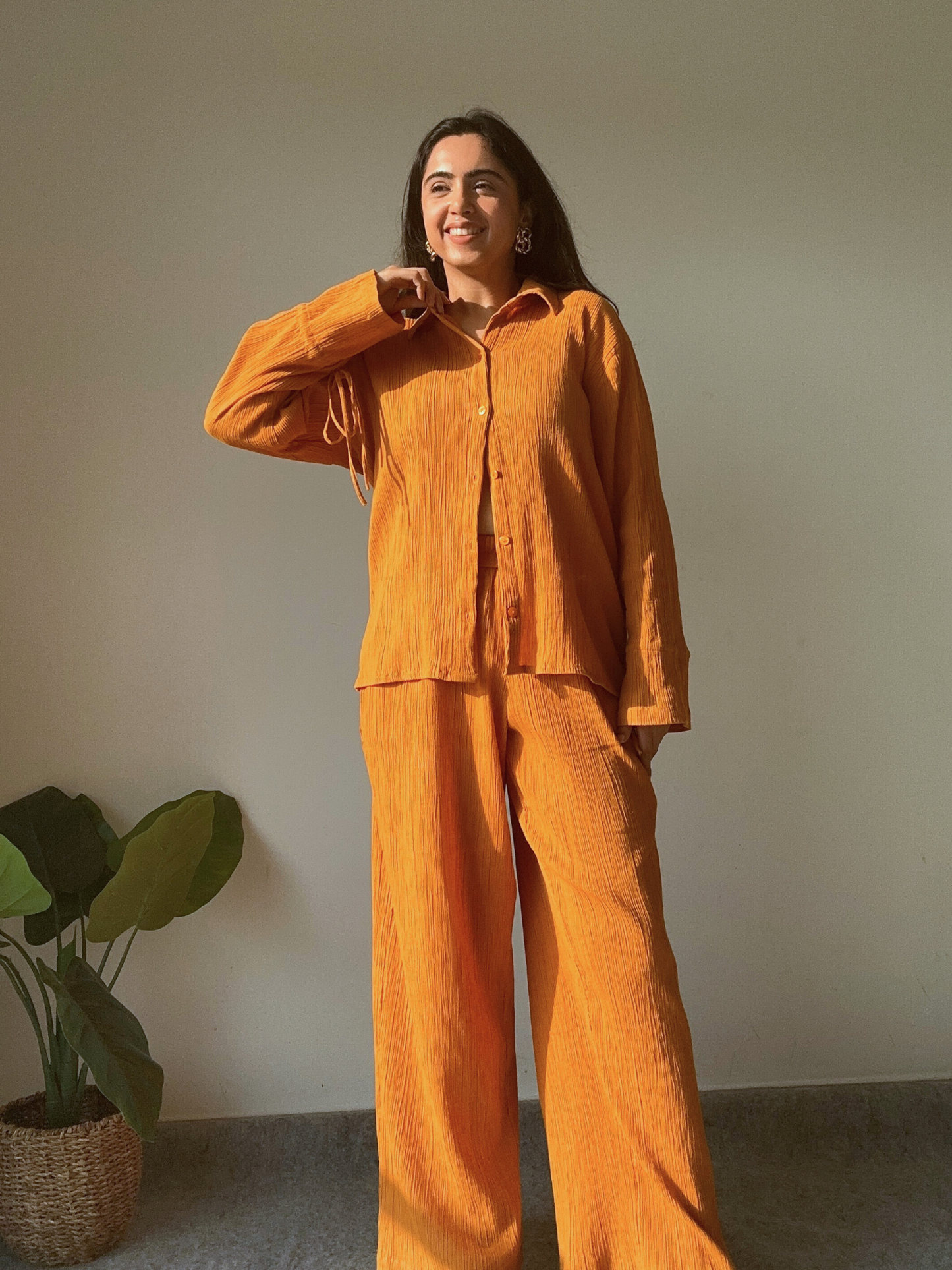 Rooh Set in Sunset Orange
