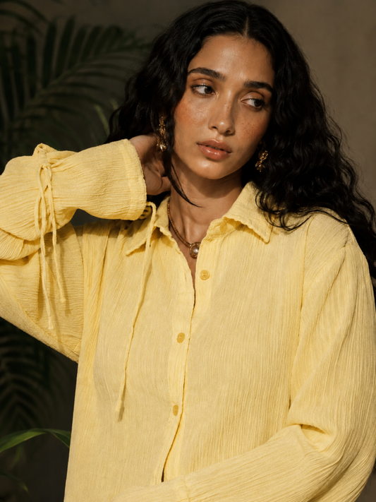 Rooh Shirt in Yellow