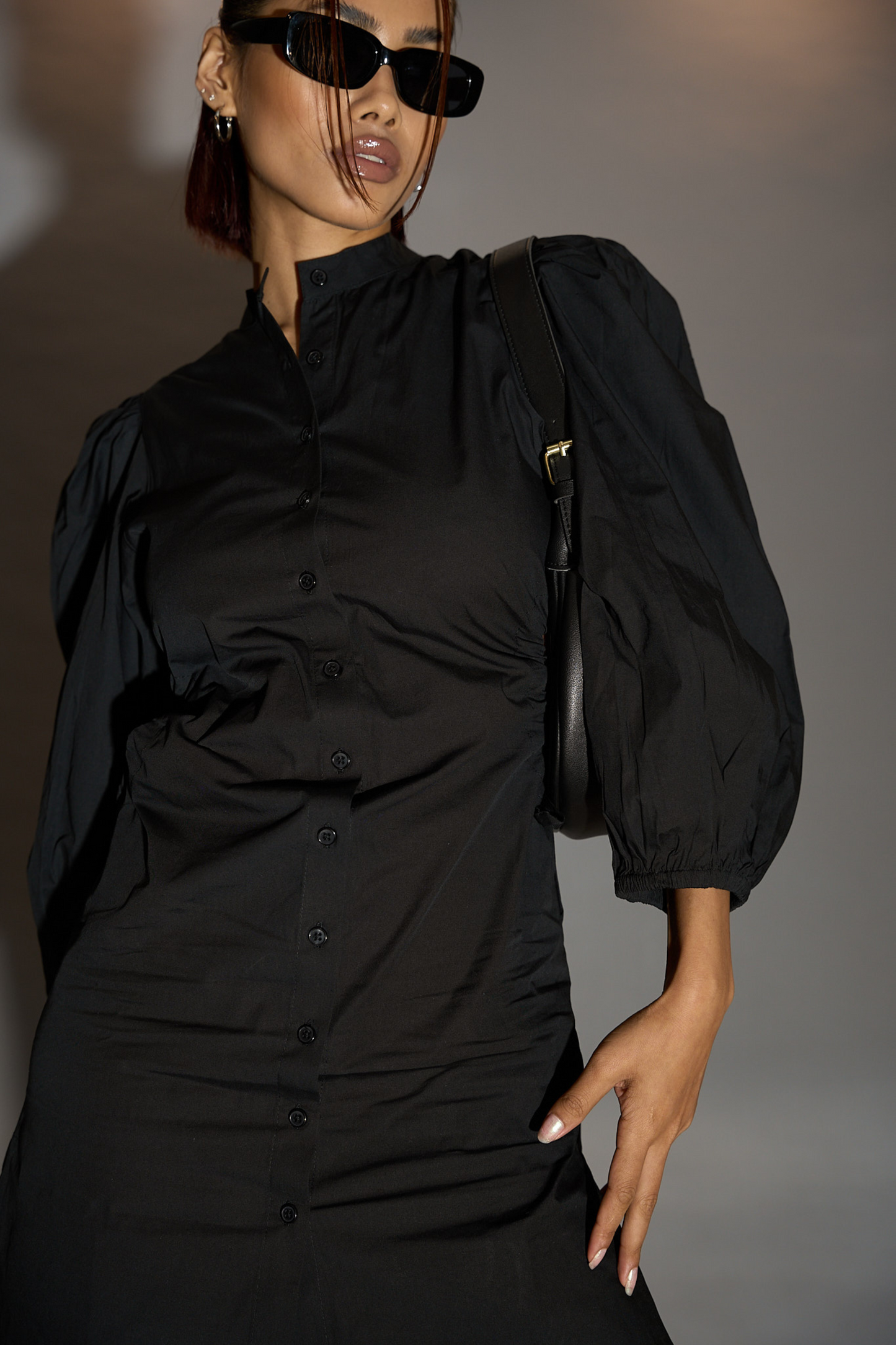 Juniper Cutout Black Dress