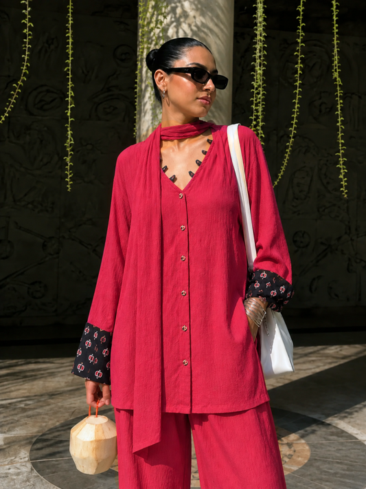 Dua Set in Red