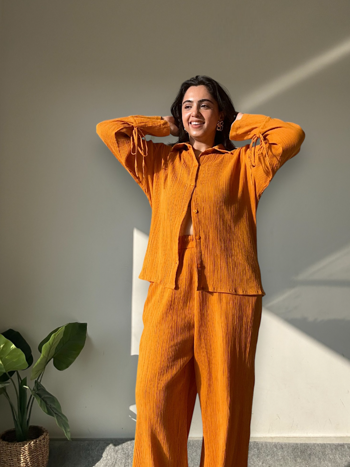 Rooh Set in Sunset Orange