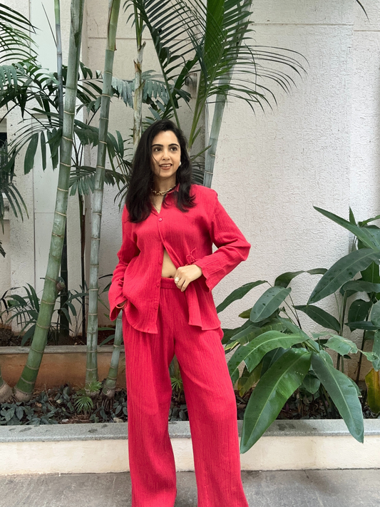 Rooh Set in Red
