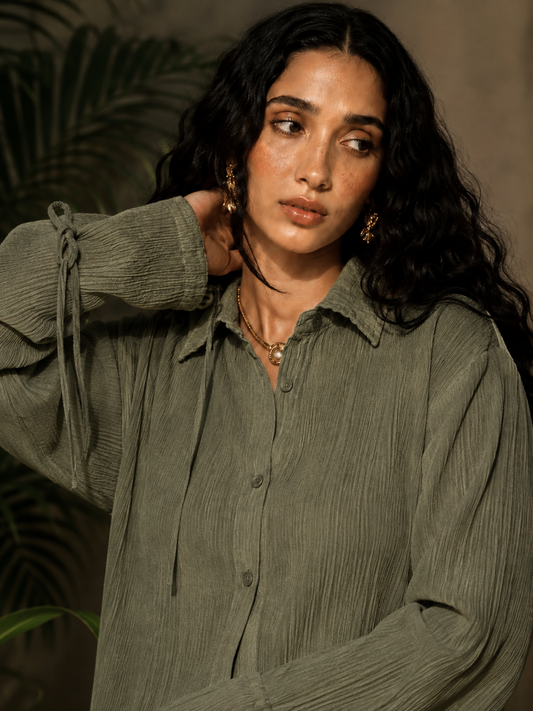 Rooh Shirt in Olive