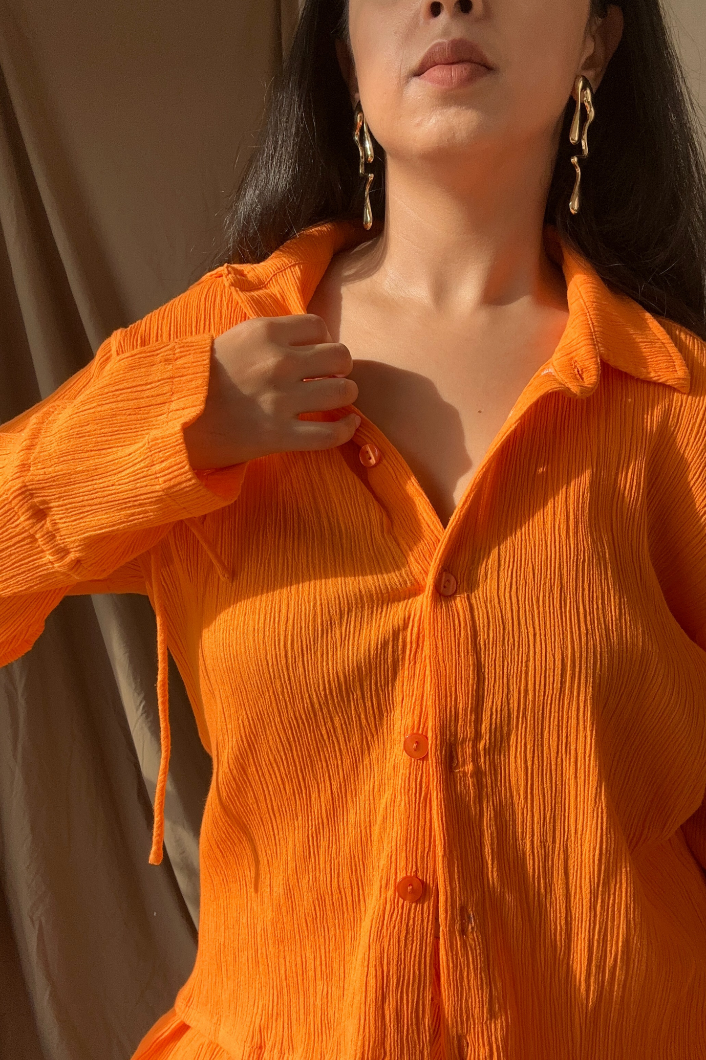 Rooh Set in Sunset Orange