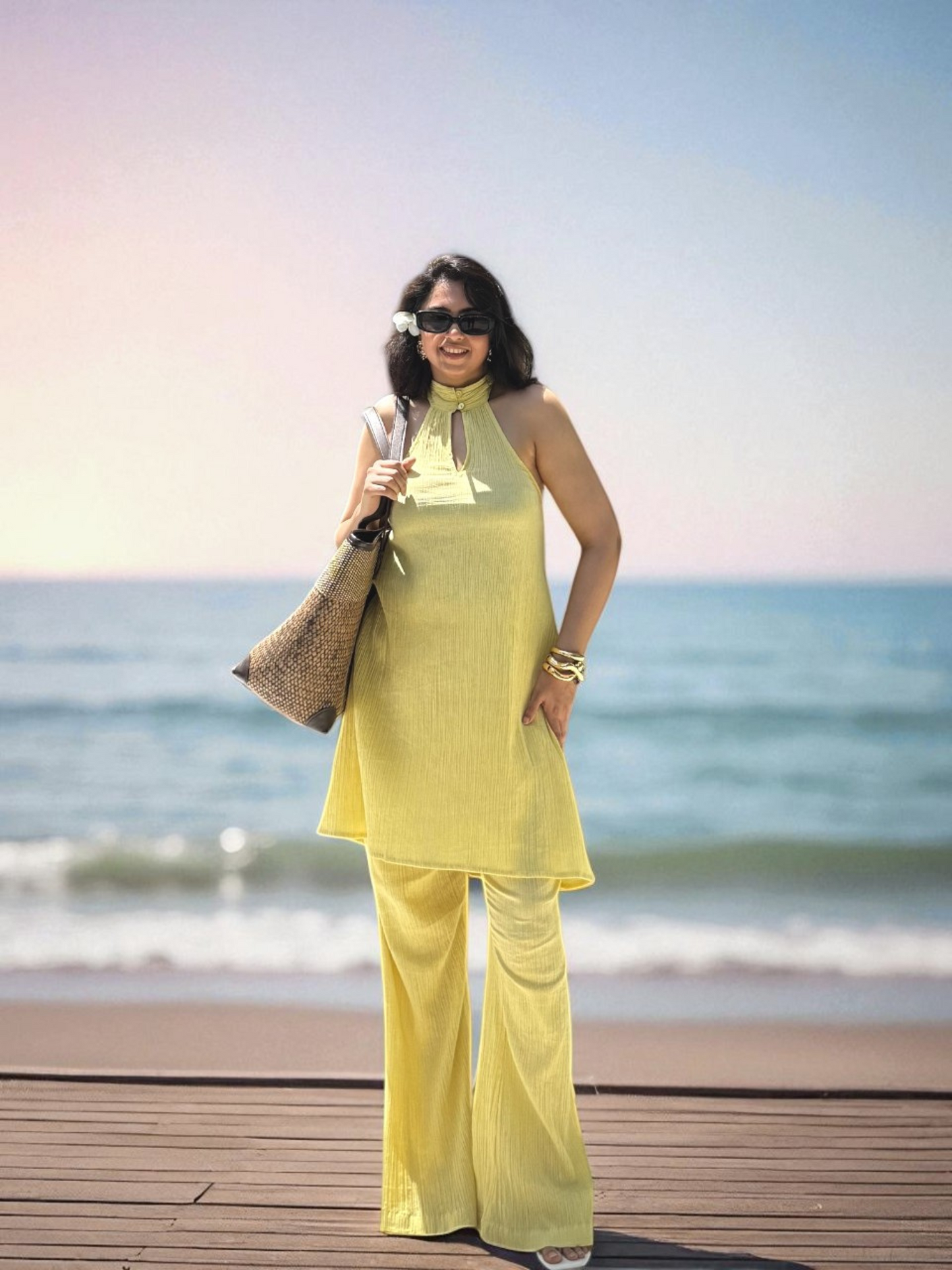 Noor Set in Yellow