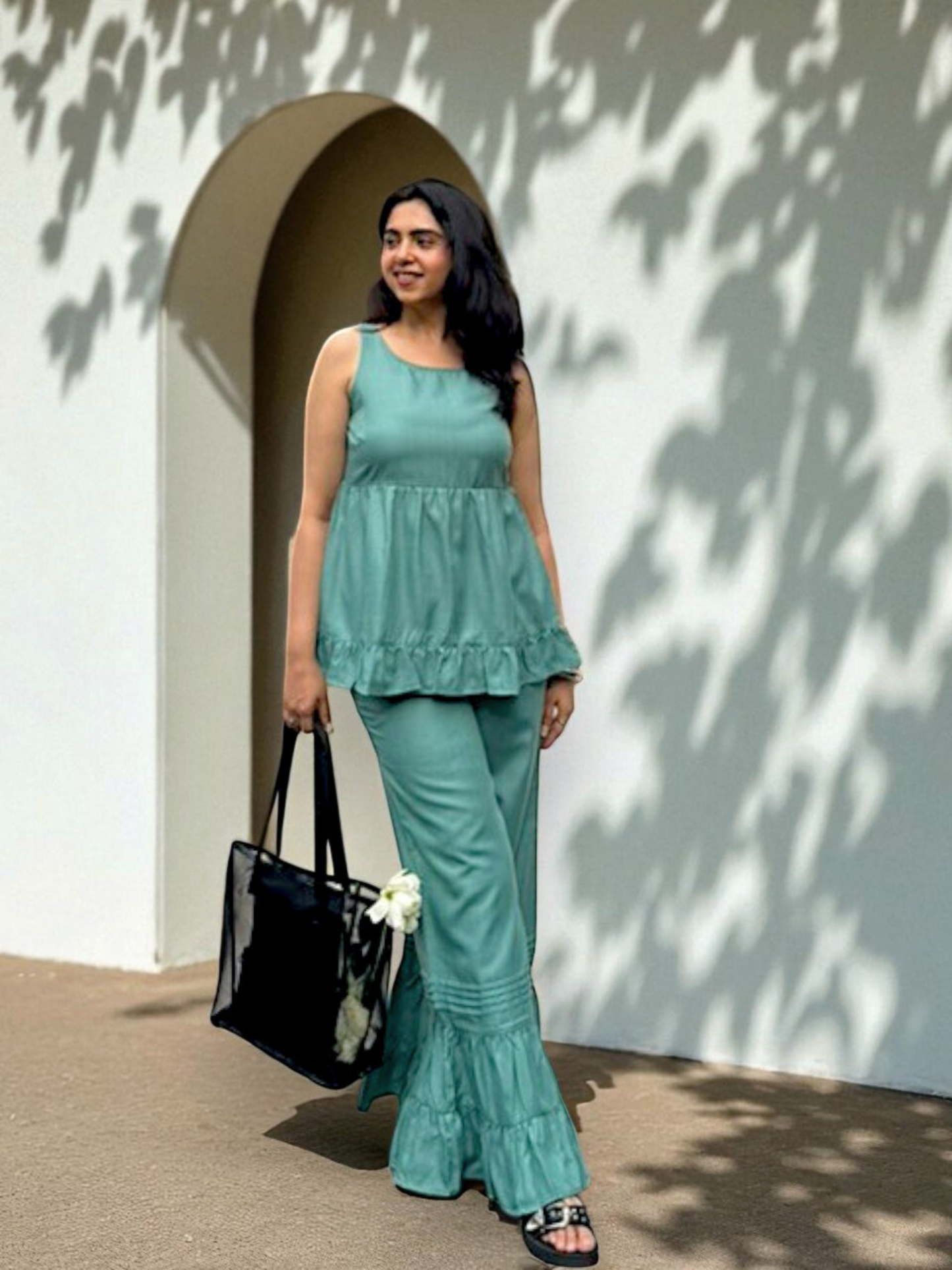 Serena set in Dark Green