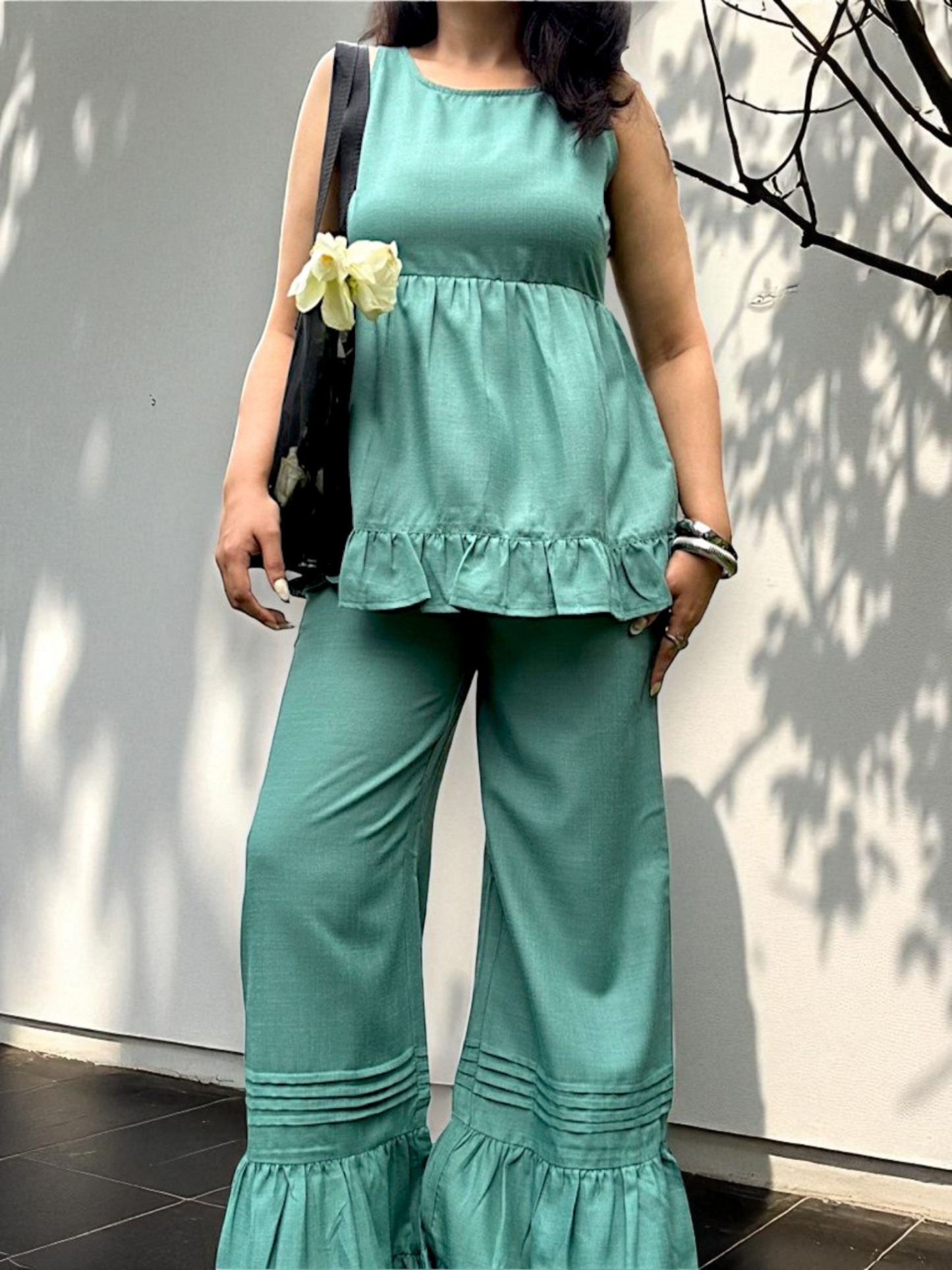 Serena set in Dark Green