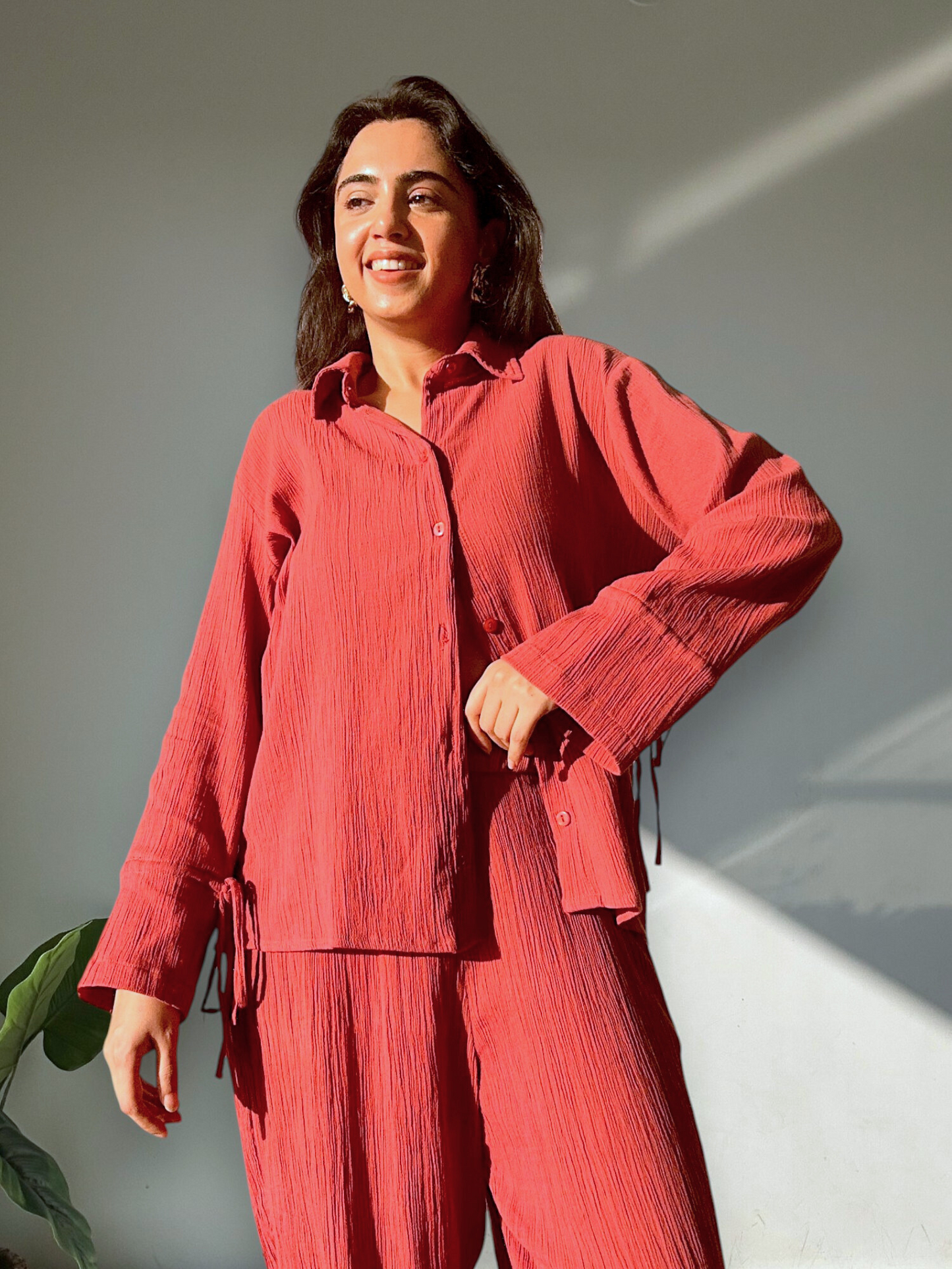 Rooh Set in Crimson