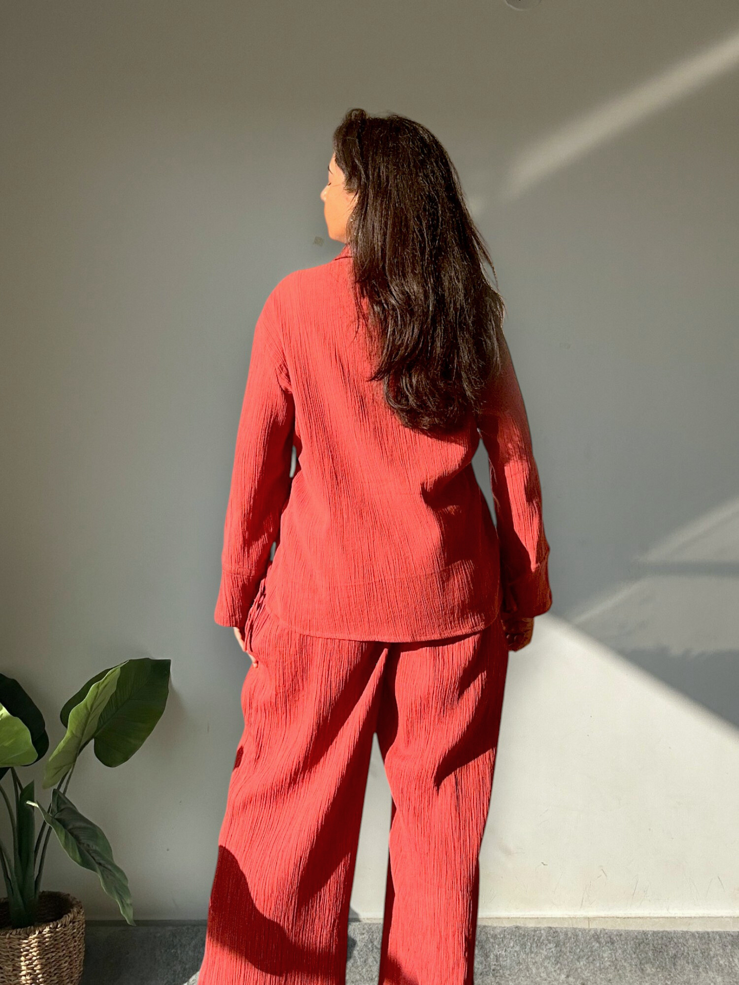 Rooh Set in Crimson