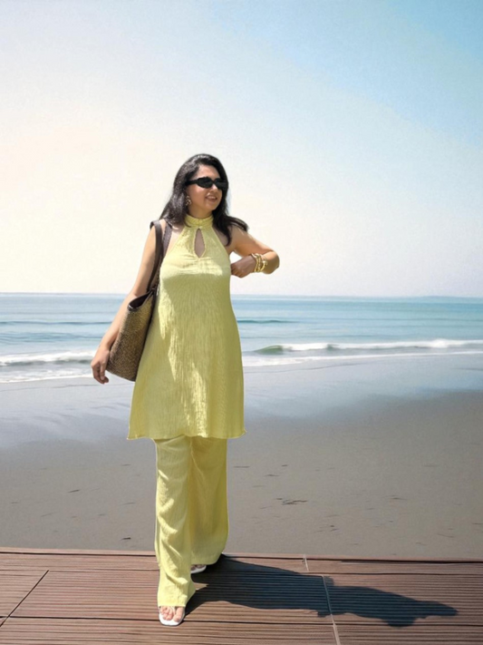 Noor Set in Yellow