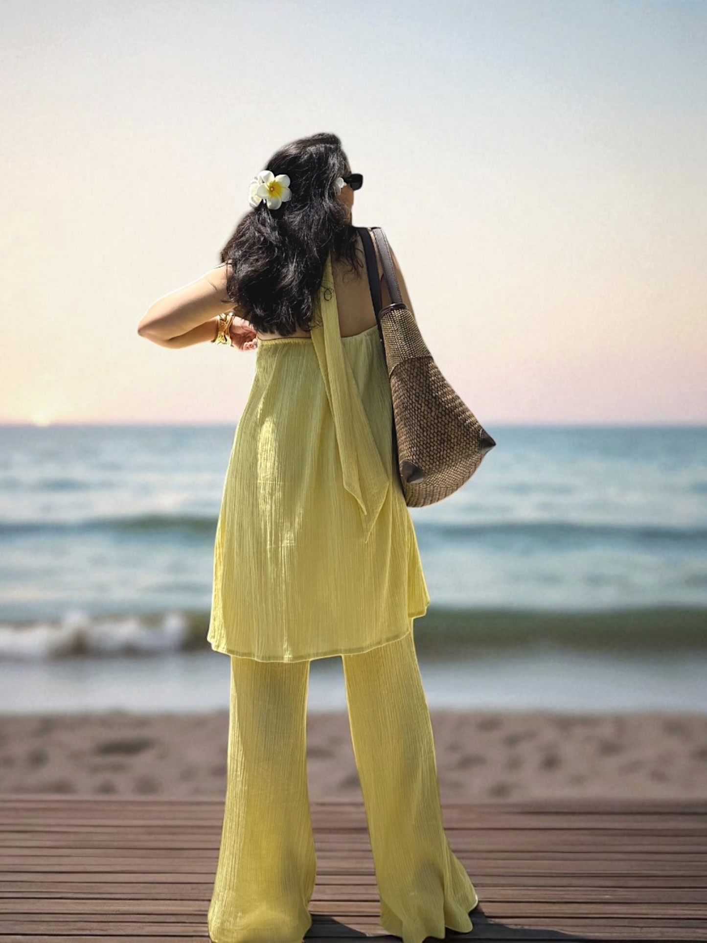 Noor Set in Yellow