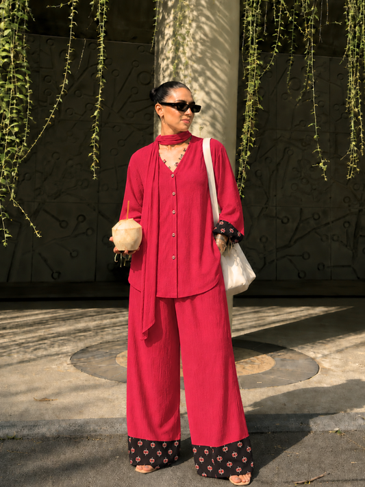 Dua Set in Red