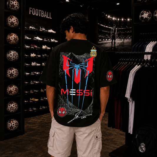 SPIDER STRIKE: MESSI EDITION OVERSIZED TEE
