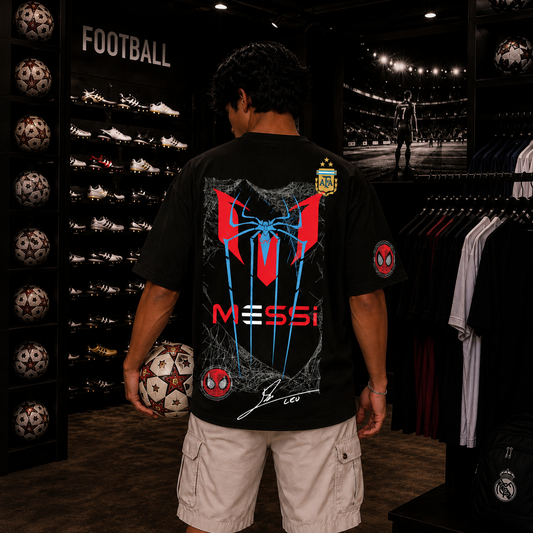 SPIDER STRIKE: MESSI EDITION OVERSIZED TEE