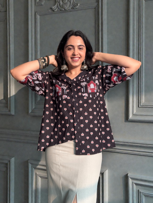 Amara Shirt in Black