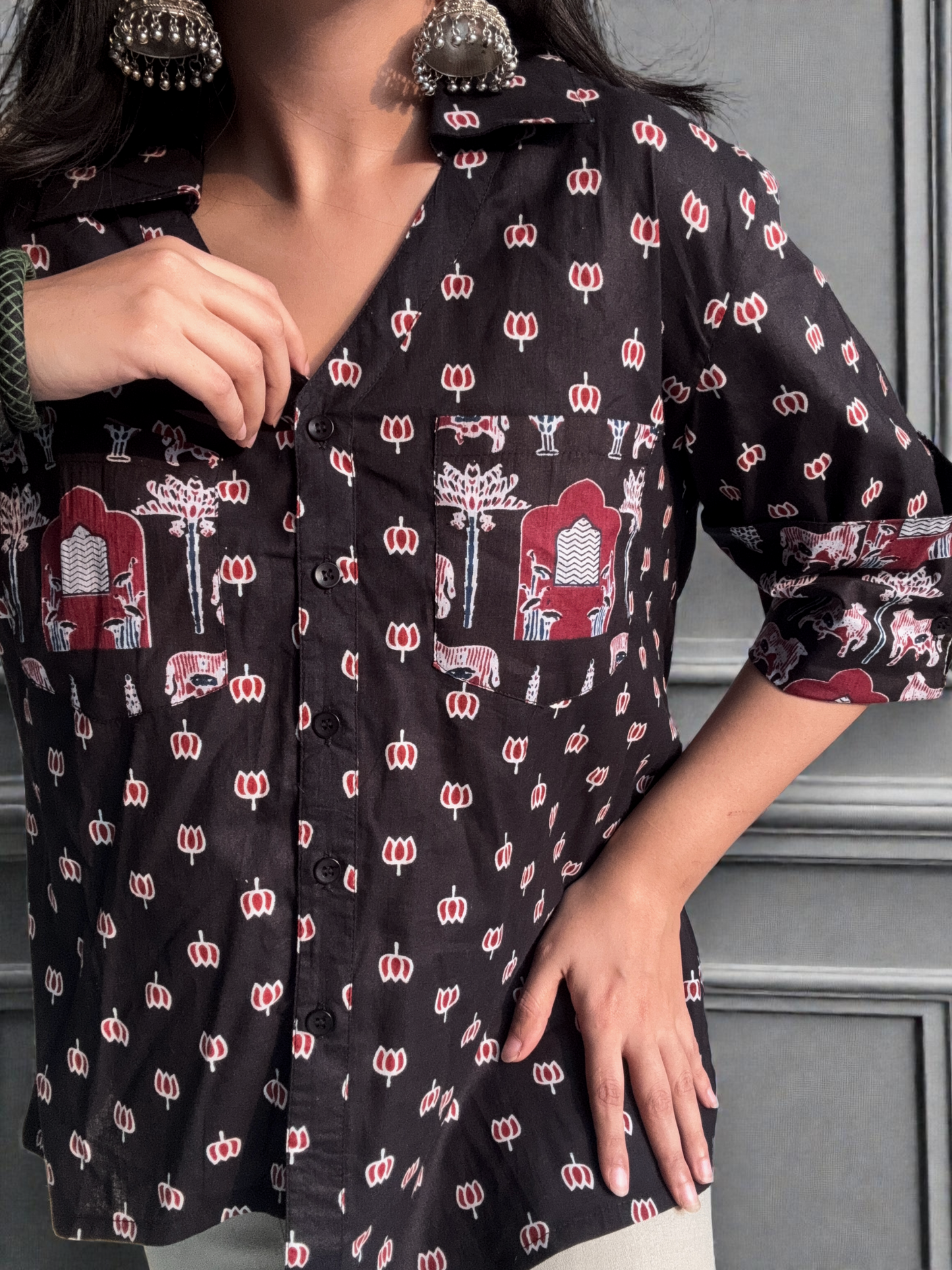 Amara Shirt in Black