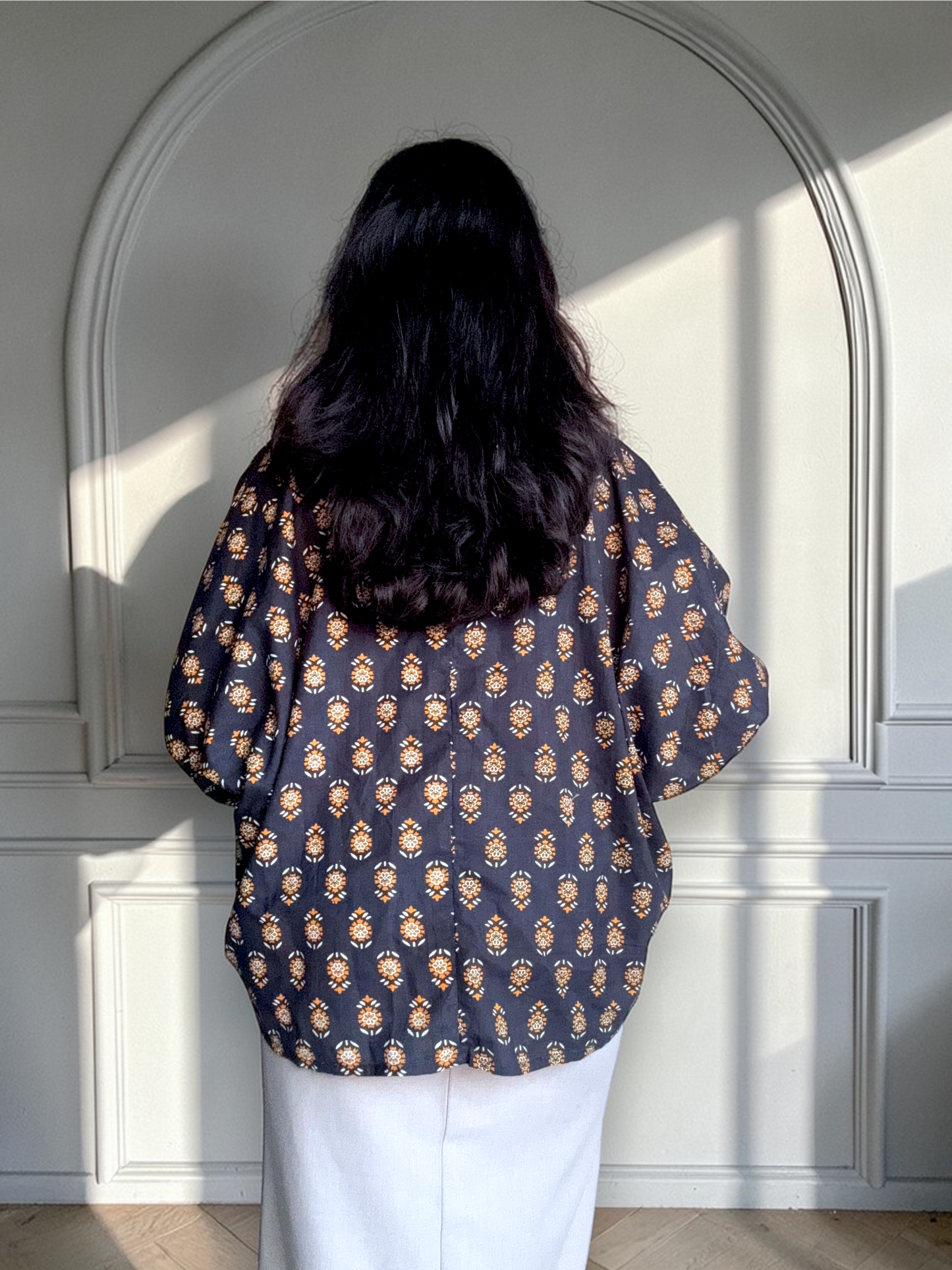 Ada Shirt in Midnight Blue