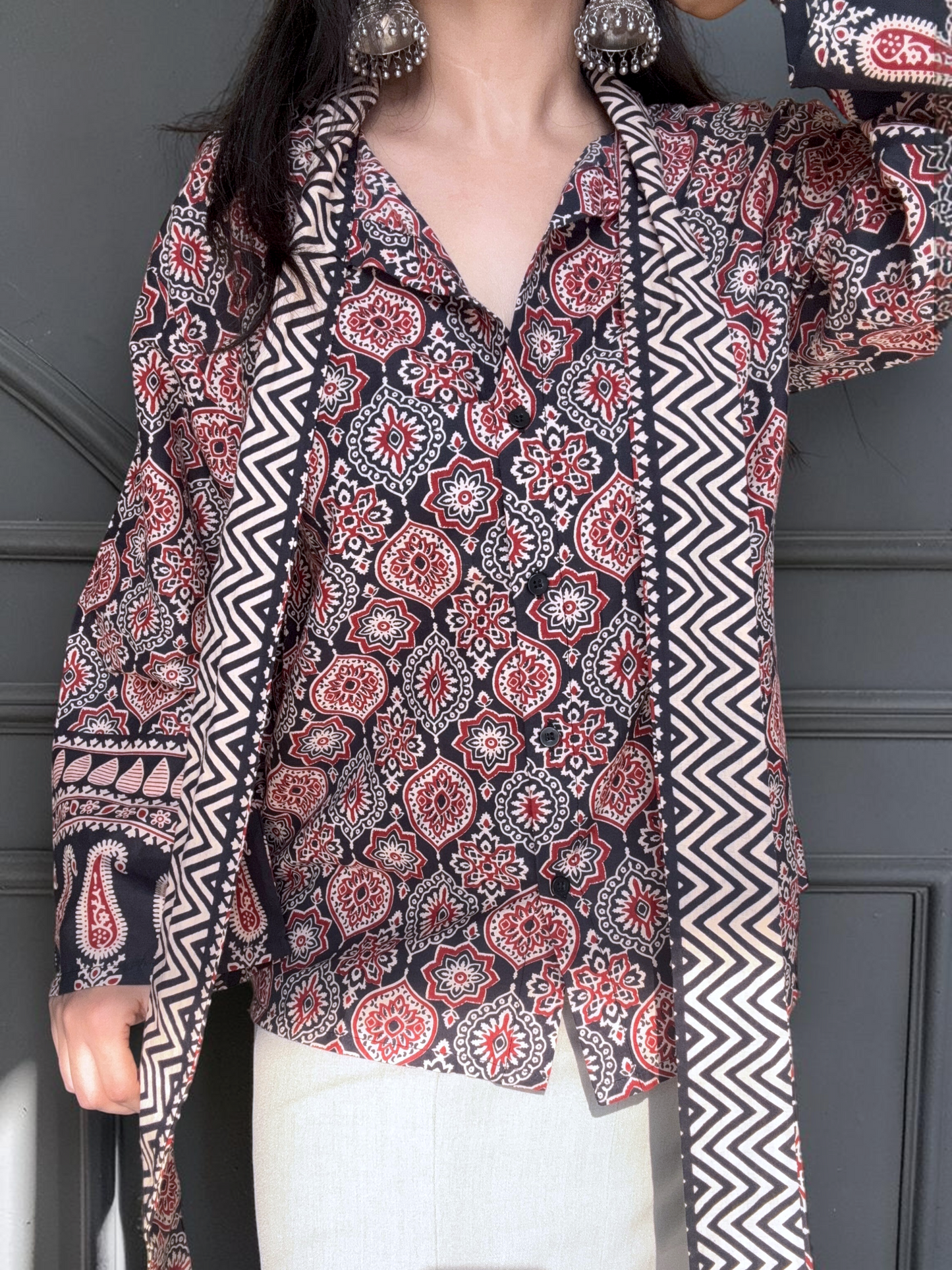 AMAYA TIE-UP Shirt