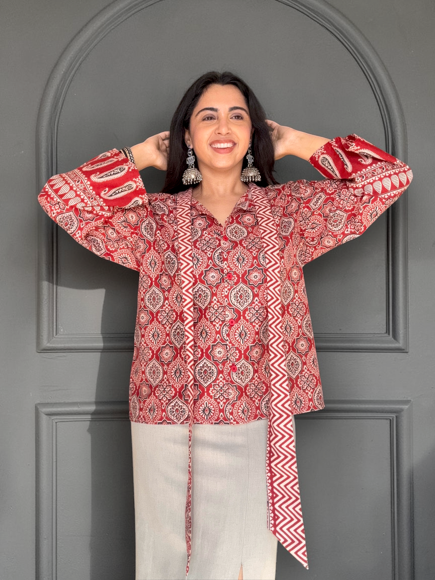 AMAYA TIE-UP Shirt