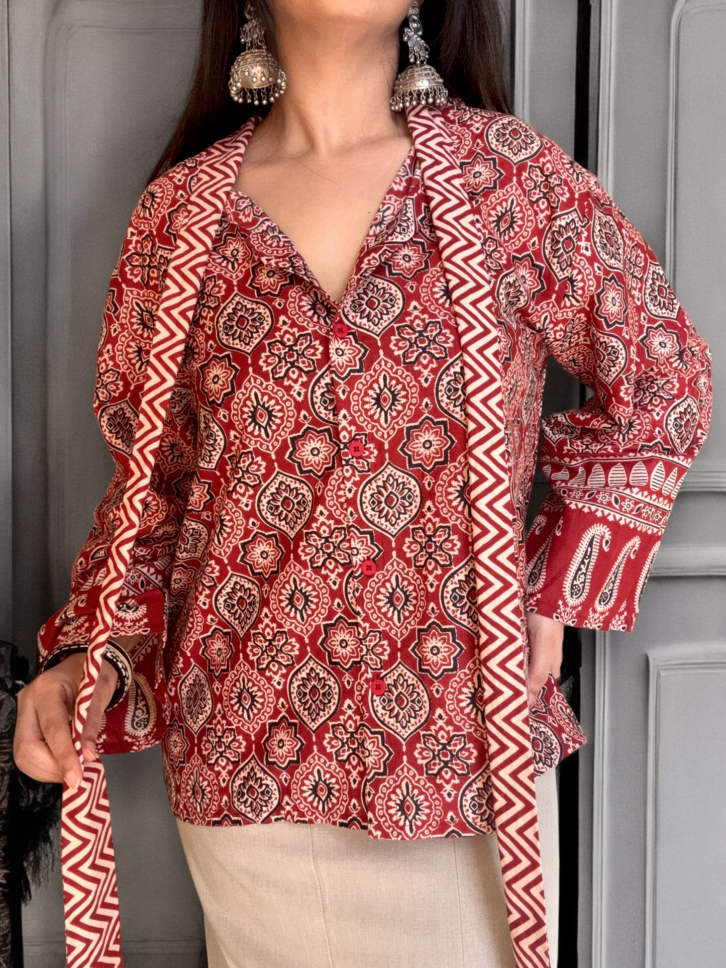 AMAYA TIE-UP Shirt