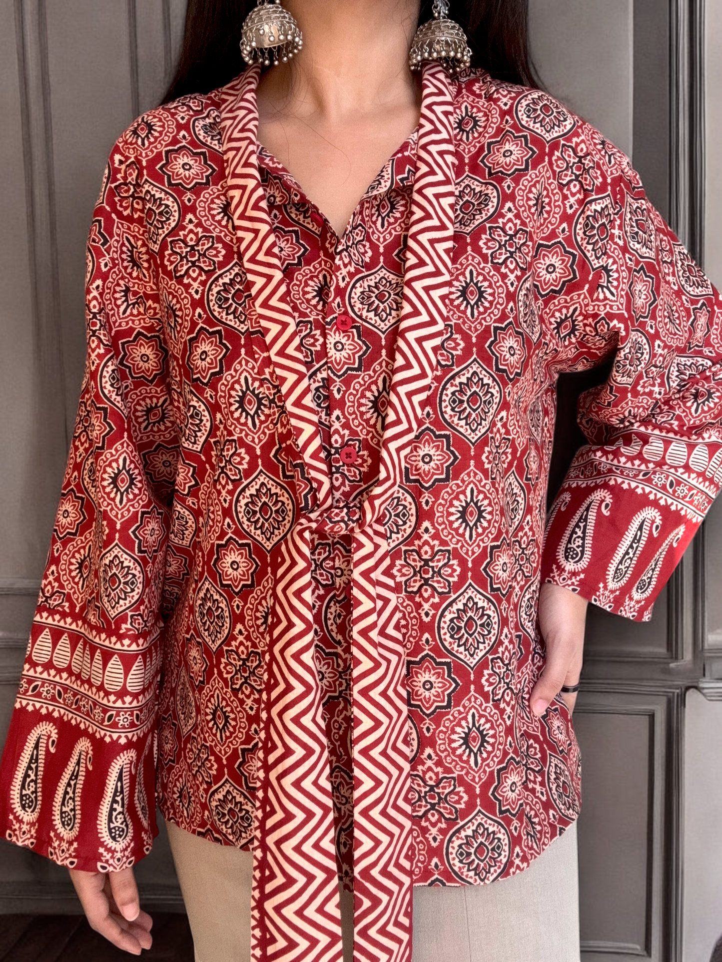 AMAYA TIE-UP Shirt