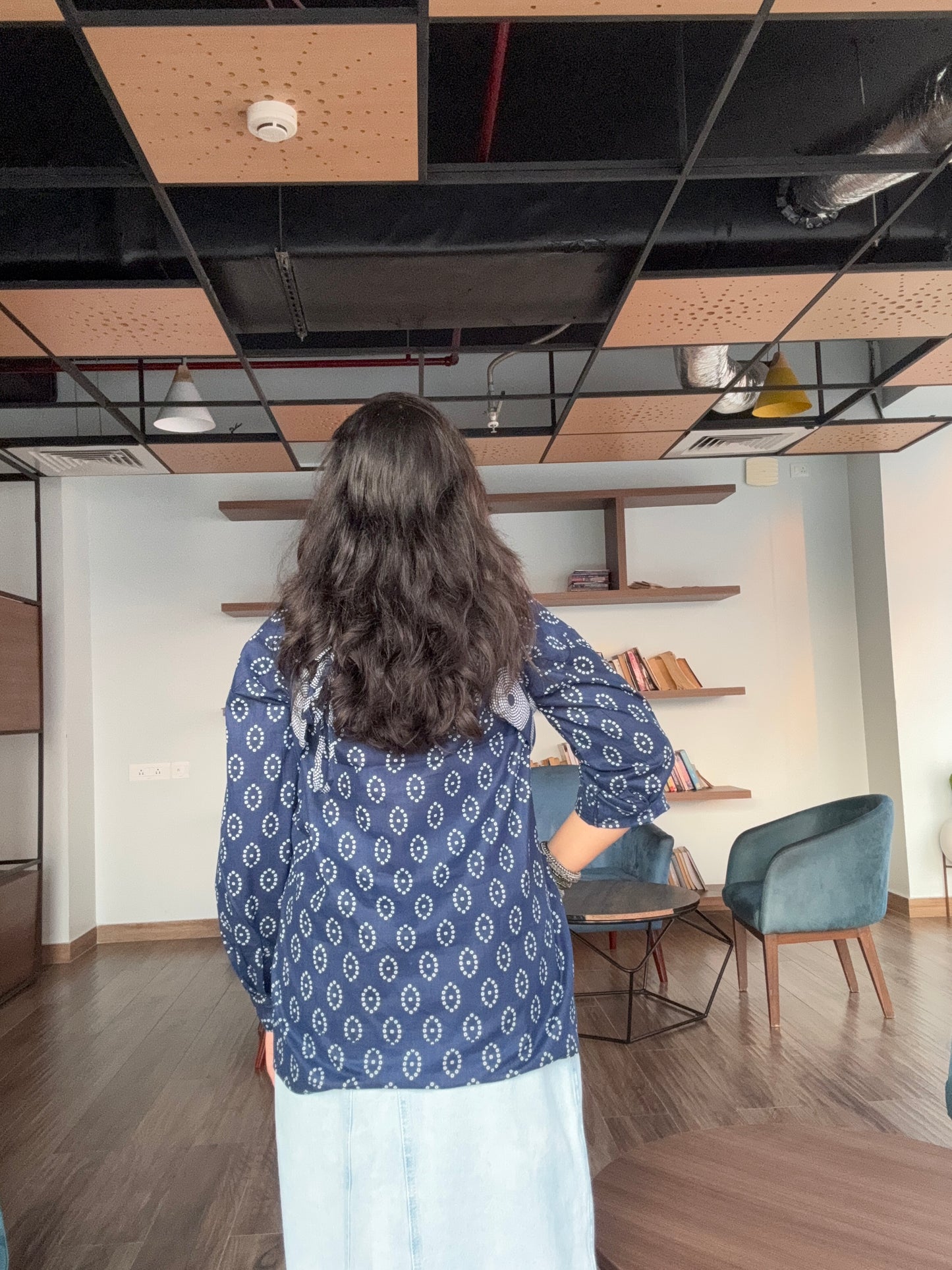 Roohani Shirt in Blue