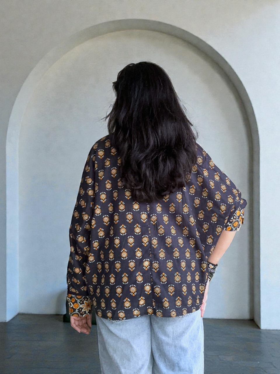 Ada Shirt in Midnight Blue