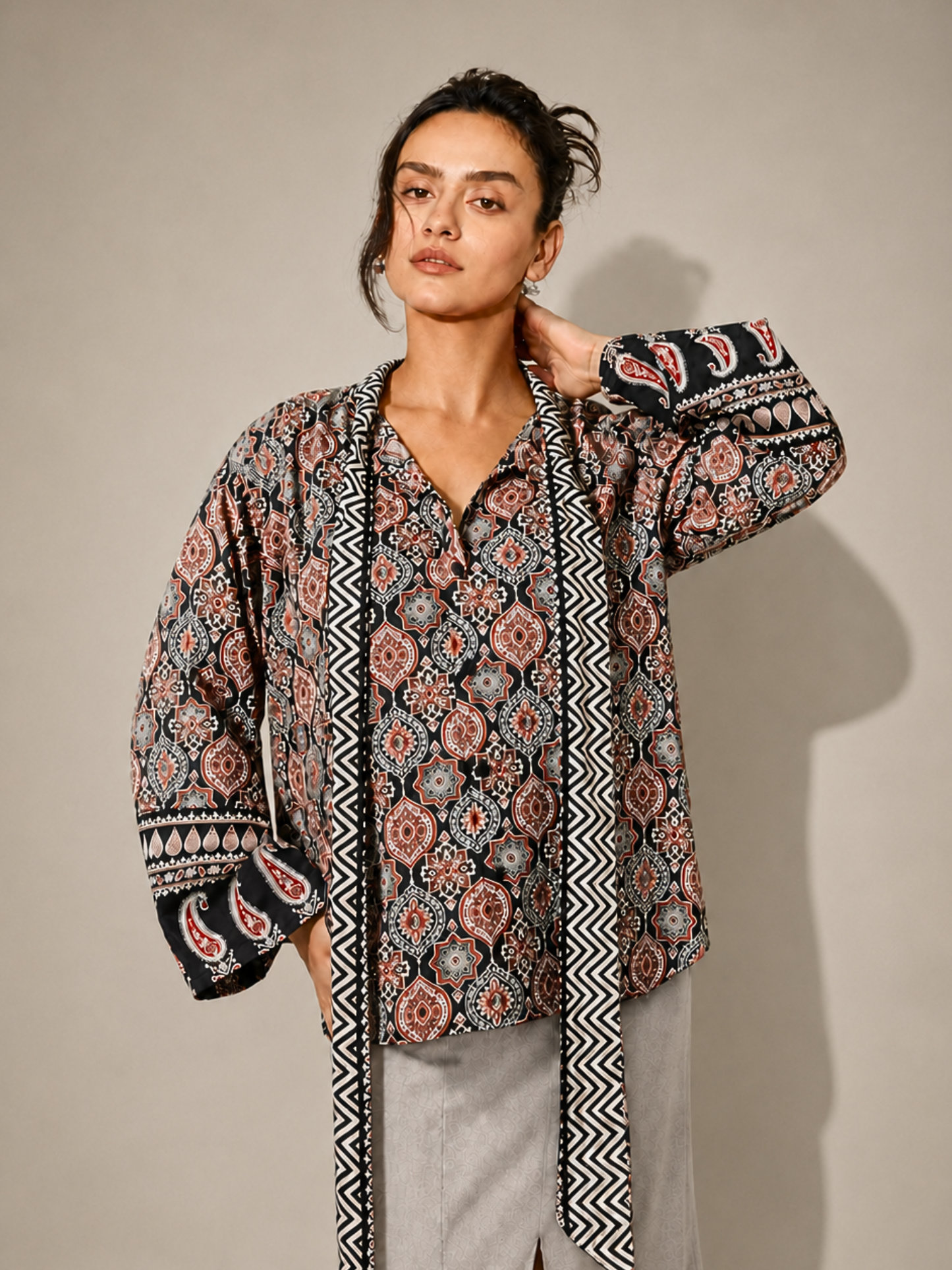 AMAYA TIE-UP Shirt