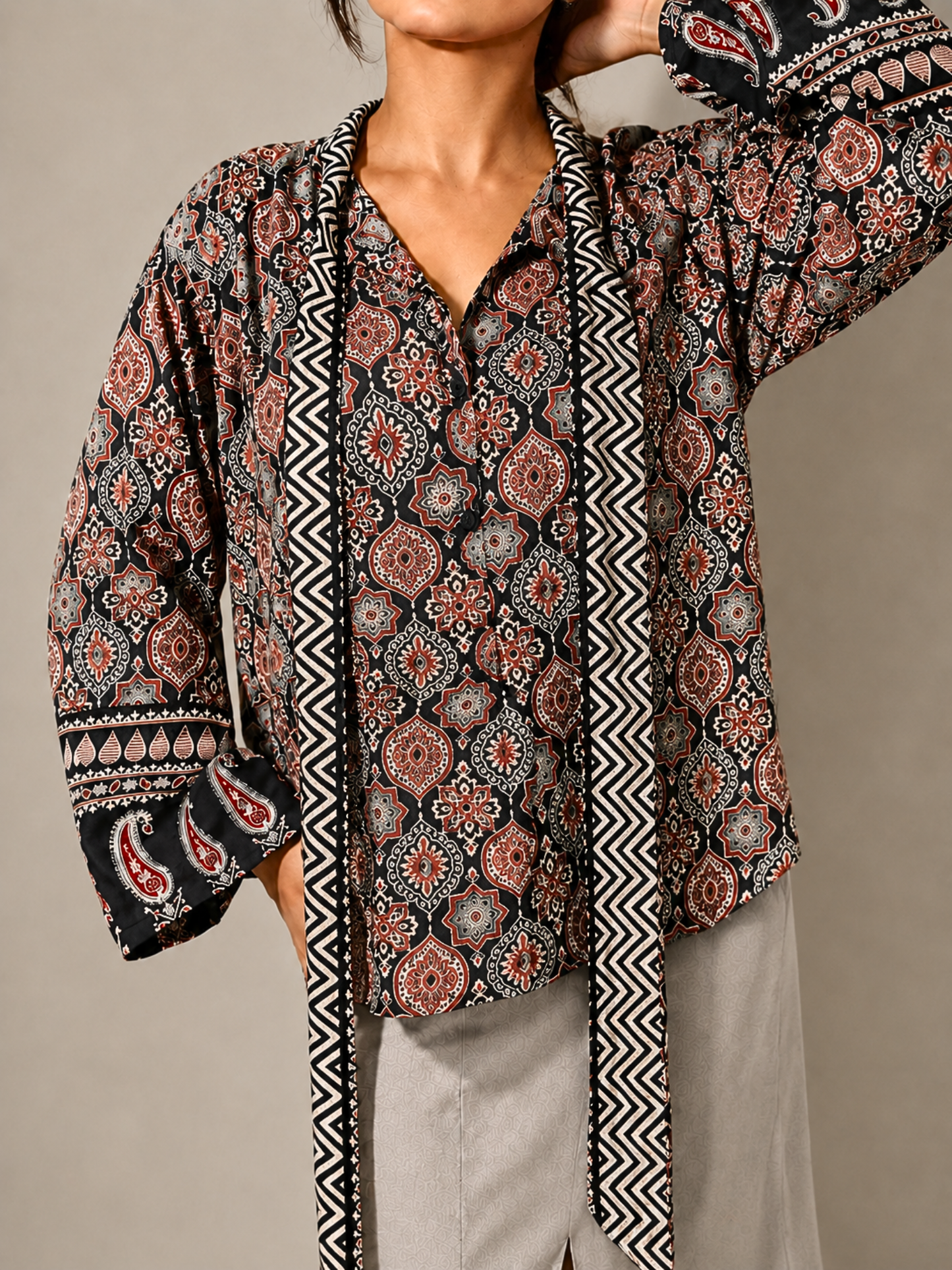 AMAYA TIE-UP Shirt